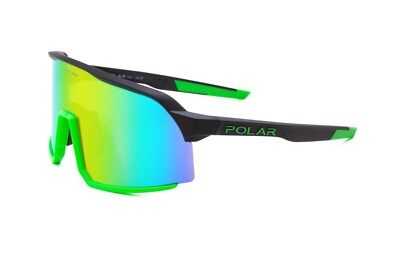 Polar Skate Sunglasses (44) Black/Green Mirror | eBay