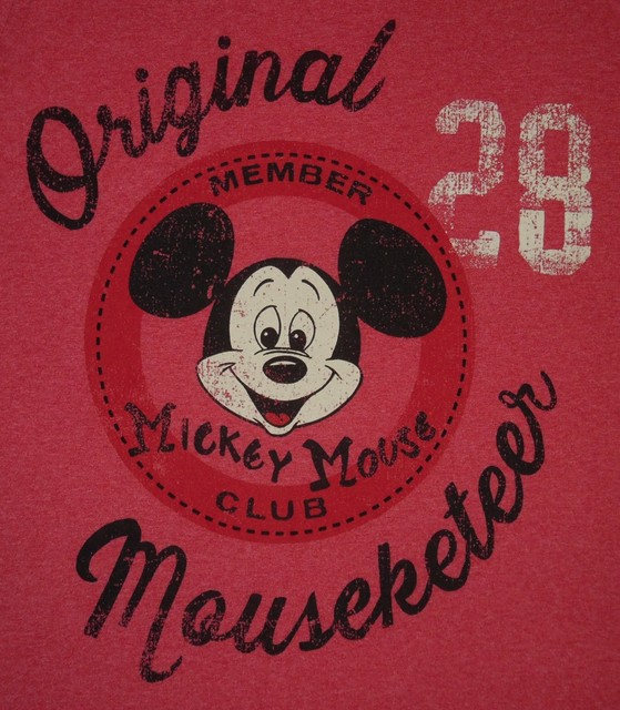 Mickey Mouse Club - Original Mouseketeer t-shirt - Ladies size L - Disney | eBay