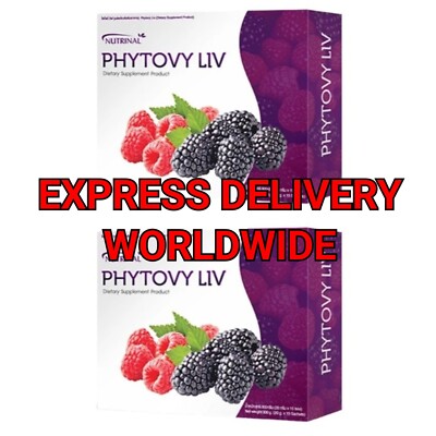 2 BOX Phytovy Liv Detox Probionic Nutrinal Antibac Antioxidant Mix Immune Care