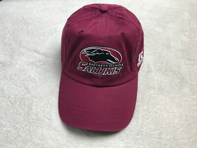 Southern Illinois Salukis Embroidered Hat Adjustable MVC Champs 02 03 04 05 NEW
