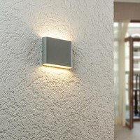 Wandleuchte Slide 5W Up And Down 3000K IP54 Silber AußEnleuchte