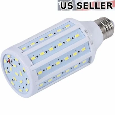GENERIC 100W Equivalent LED Bulb 75-Chip Corn Light E26 1850lm 17W Cool Daylight 6000K
