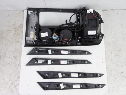 2017-2020 Maserati Ghibli Front & Rear Door Console Trim Wood Grain Set OEM 52k - Picture 7 of 14