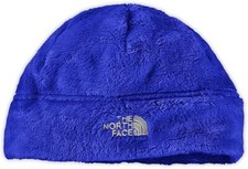 The North Face Denali Thermal Beanie Hat, Youth S Vibrant Blue Fleece