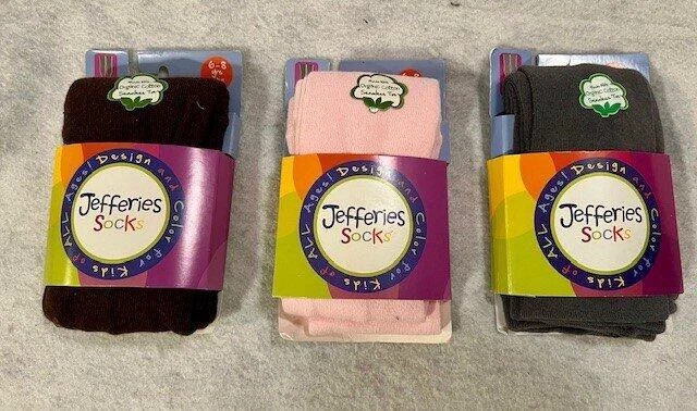 6 Pares De Calcetines Para Niñas, Talla 6-8, Corte Bajo Y Redondo Disenos Novedosos Surtidos