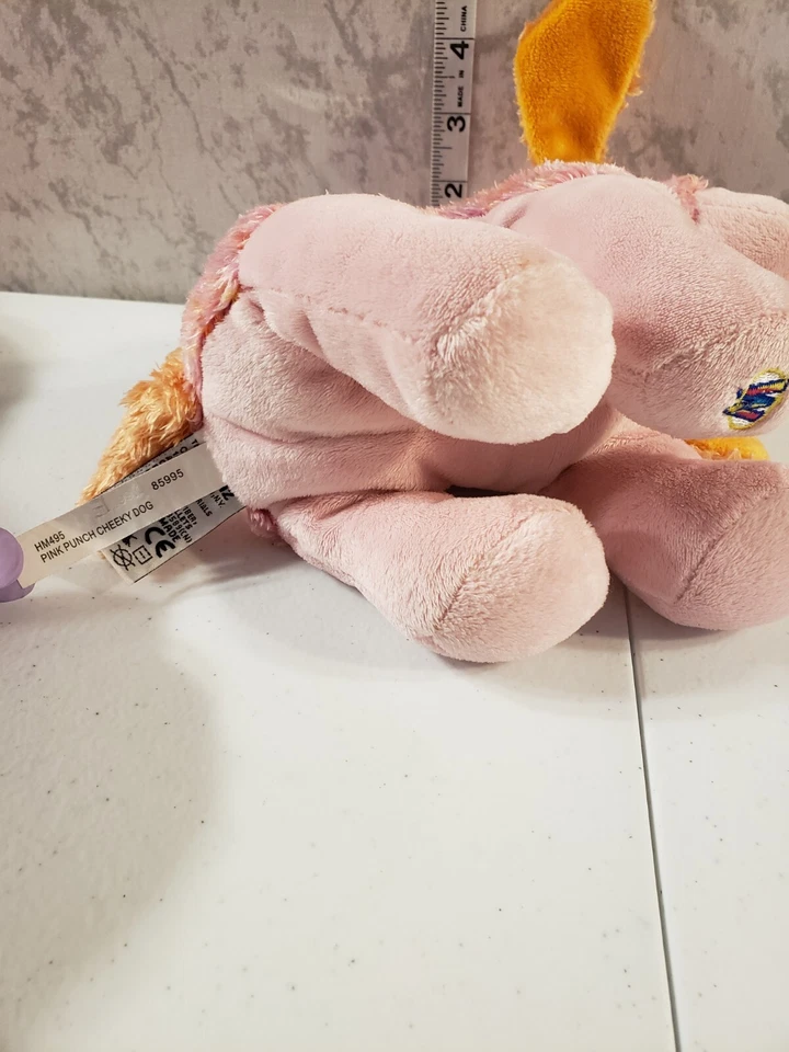 Webkinz Pink Punch Cheeky Dog Plush - Image 3 of 3