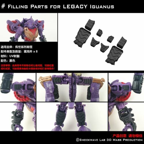 KIT de actualización de brazo de pierna para pieza de relleno de la serie Siege Earthrise Kingdom Studio Legacy - Imagen 42 de 51