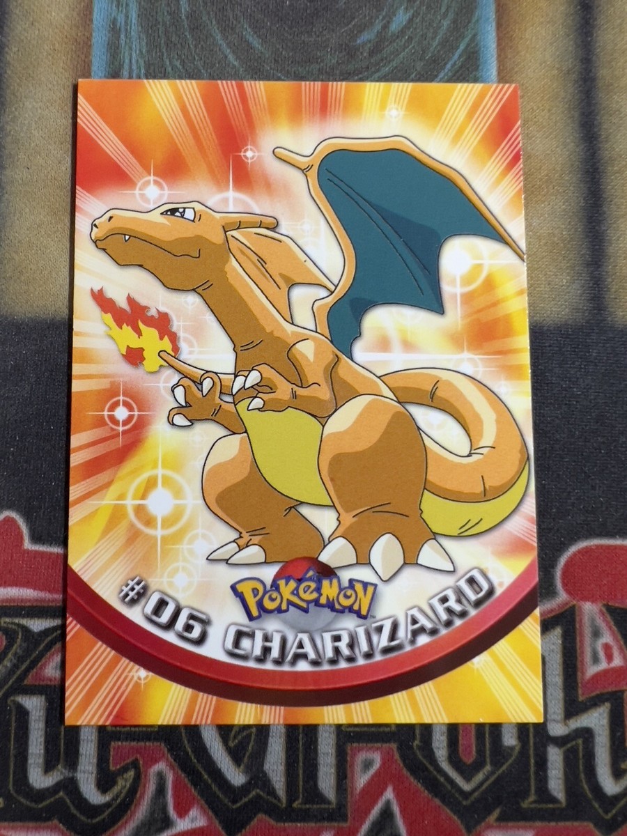 Pokemon #06 Charizard Topps Series 1 Card Pink Label LP | eBay