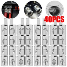 40PCS 1/0 Gauge To 4 Gauge Pin AWG Power Wire Reducer Car Audio Amp Terminal US