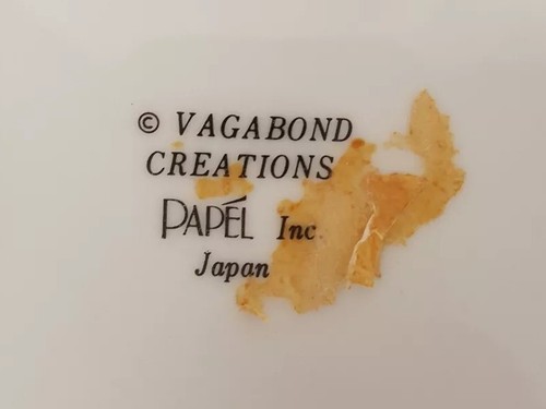 From All of Us Merry Christmas Plate Japan Vagabond Papel Elephant Hippo Cat Dog - Picture 5 of 5