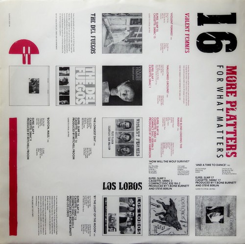 LOS LOBOS ~ By The Light Of The Moon ~ 1987 UK London/Slash 11-track vinyl LP~EX - Picture 5 of 6