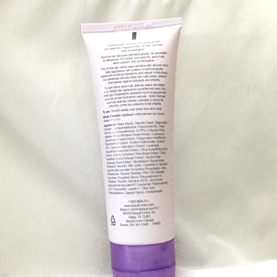 BeautiControl Skinlogics Sensitive Hydra-calm Moisturizer, NOS 3.5 oz Unused - Image 2 of 2