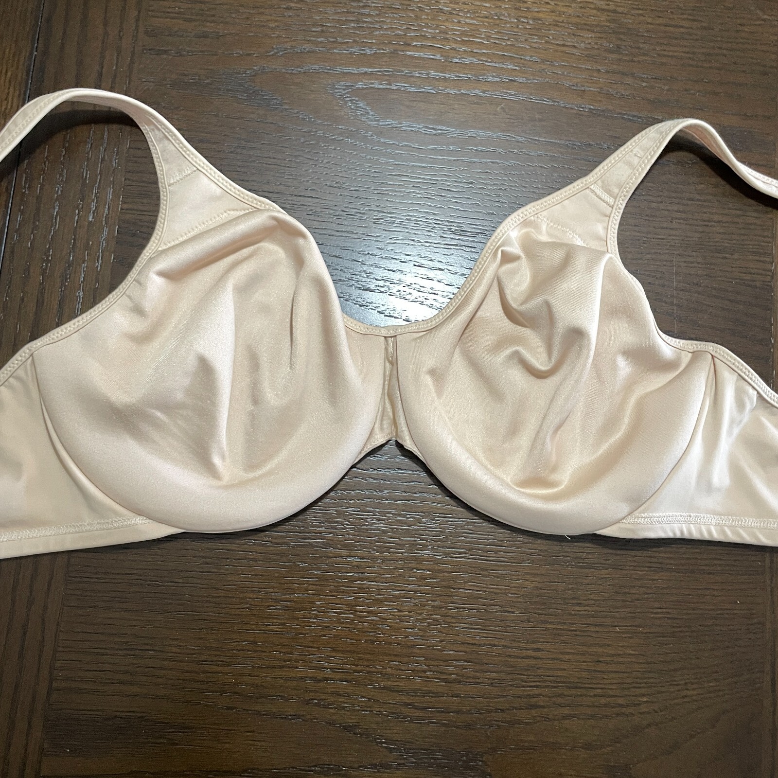Bali Minimizer Bra 40D Satin Underwire Soft Cup Passion For Comfort