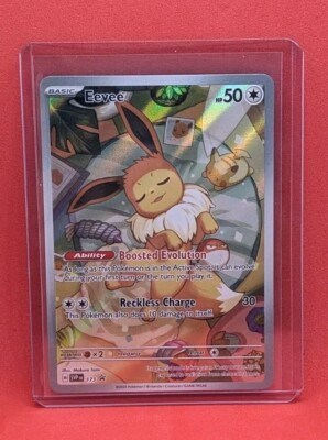 Pokemon Prismatic Evolutions Eevee Promo Card SVP 173 NM | eBay