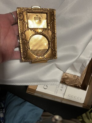 GUCCI iPod ケース　　美品 Gucci iPod Case Vintage Authentic leather made in Italy New