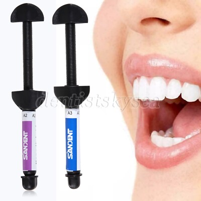 Dental Visible Light Cure Hybrid Composite Dental Resin Based Shade A2/A3
