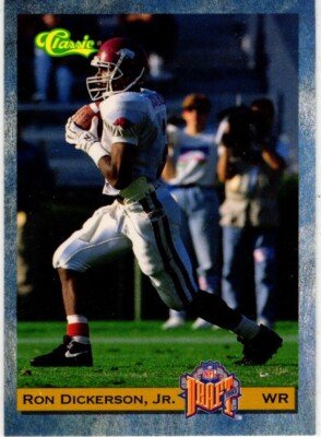1993 Classic Games Football Ron Dickerson Jr. No. 42