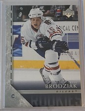 Kyle Brodziak 2005-06 Upper Deck Young Guns Rookie Card Oilers NHL. rookie card picture