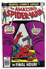 the AMAZING SPIDER-MAN #164 BRONZE AGE MARVEL COMIC BOOK 1st series Kingpin 1977