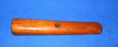 UNKNOWN MODEL  -UNKNOWN GAUGE SxS Double Barrel WOOD FOREND *no screw*   #A3235