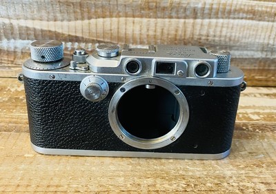 Vintage 1938 Leica IIIa D.R.P. Ernst Leitz Wetzlar Camera No 