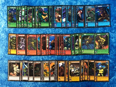 Teenage Mutant Ninja Turtles 1st Edition SINGLE CCG Trading Card Konami 2004