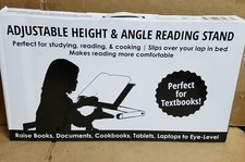 Adjustable Height and Angle Ergonomic Reading Stand Book Holder, Book holder