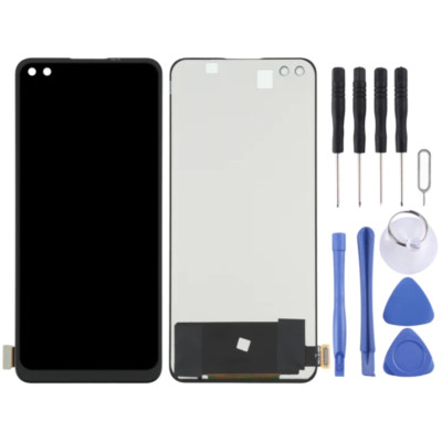 For Realme X50 Pro 5G / OnePlus Nord RMX2075 LCD Display Screen Touch Digitizer