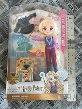 Image of luna lovegood doll gift set wizarding world lion head discontinued