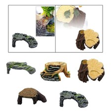 Fish Tank Hideout Aquarium Fish Tank Decoration Turtle Basking Platform