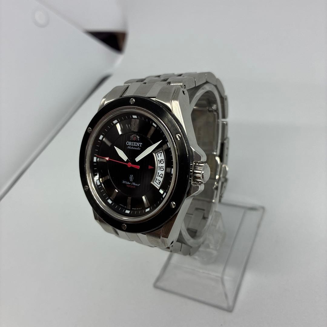 ORIENT ER28-E1-B Automatic See-Through Back Analo… - image 3