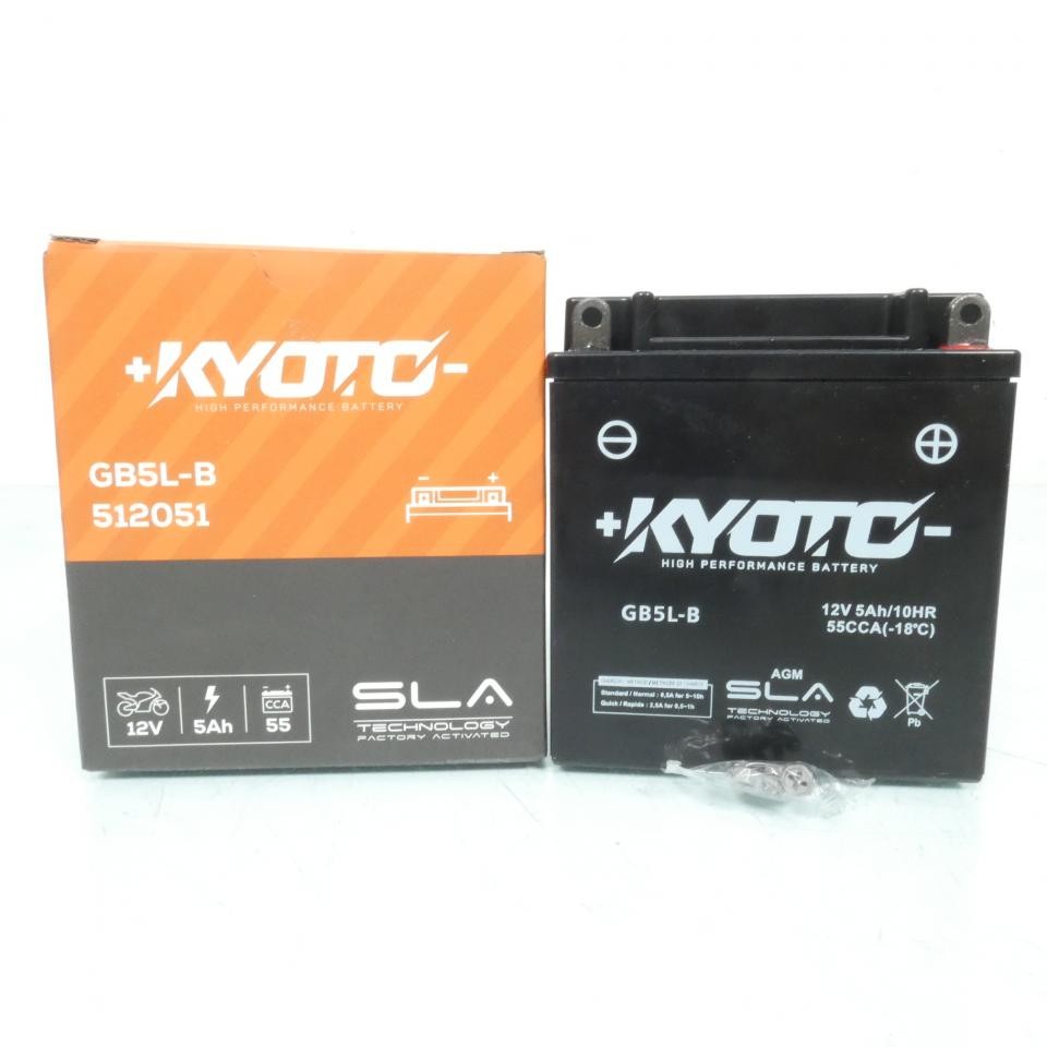 Batterie Yamaha 600 XT 1985 YB5L-B Kyoto SLA 12V Sans Entretien