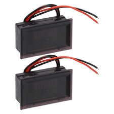 Battery Monitor, 2Pcs Waterproof 3Strings 12V 7Strings 24V 13Strings 48V Lithium