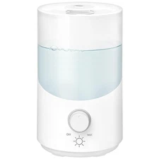 Cool Mist Humidifier for Bedroom, 3L Top Fill Ultrasonic Air Humidifier with ...