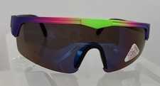 Sport Wrap Around Sunglasses UV400 Driving Cycling Running Golfing Brand New