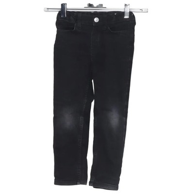 H&M, Jeans, Größe: 110, SLIM FIT ADJUSTABLE WAIST, Schwarz #Weg