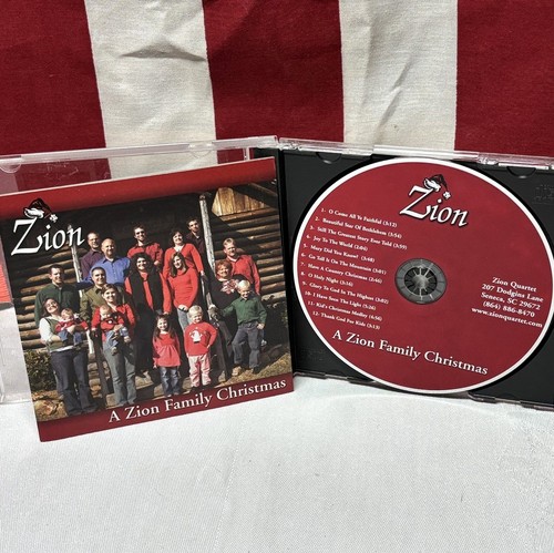 ZION FAMILY Christmas CD holiday acoustic Seneca SC gospel Christian group  - Imagen 1 de 3