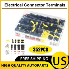 352* Waterproof Car Electrical Connector Terminals Automotive Wire Plug 1234 pin