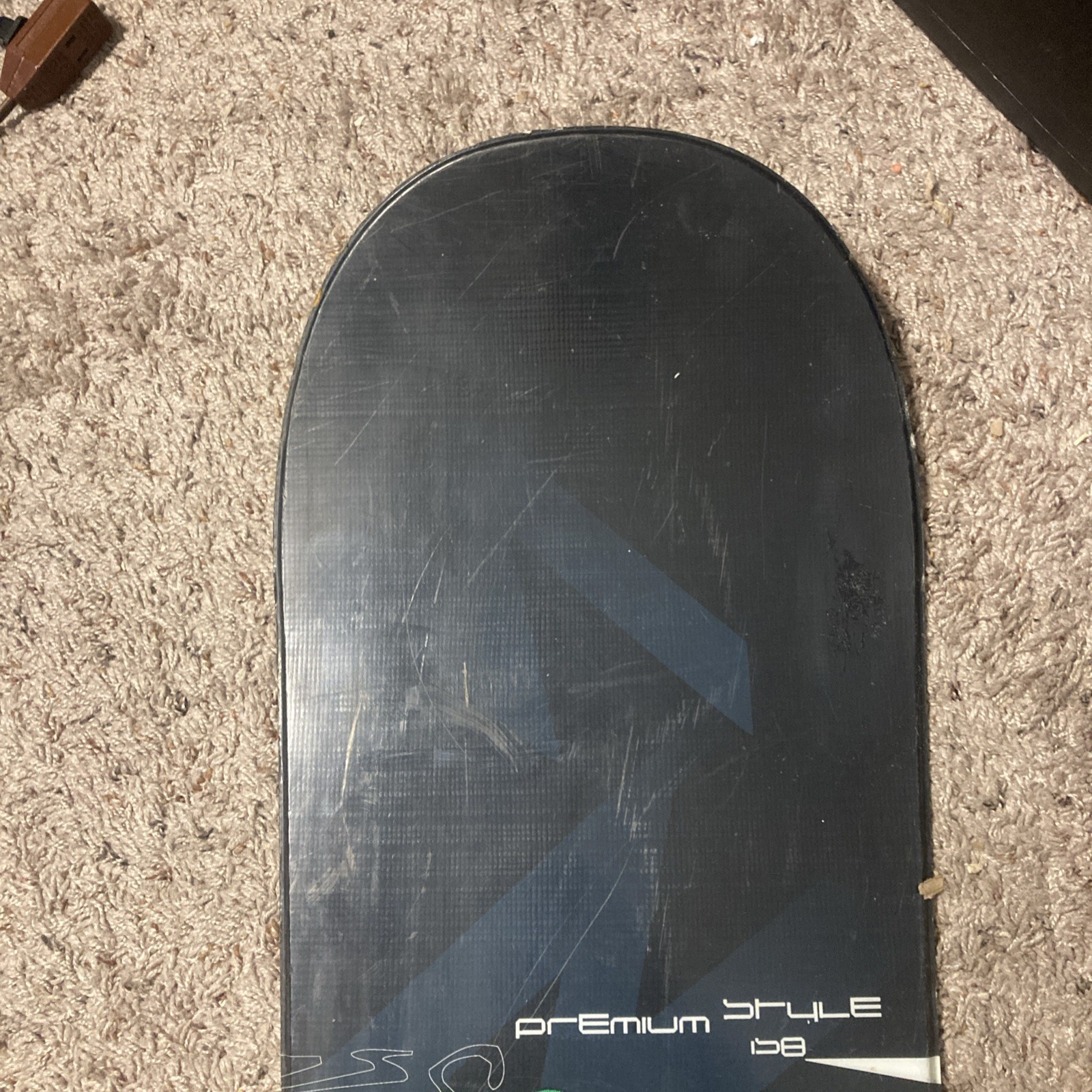 ZUMA Premium Style 158 cm Snowboard All Mountain Adult Black No Bindings