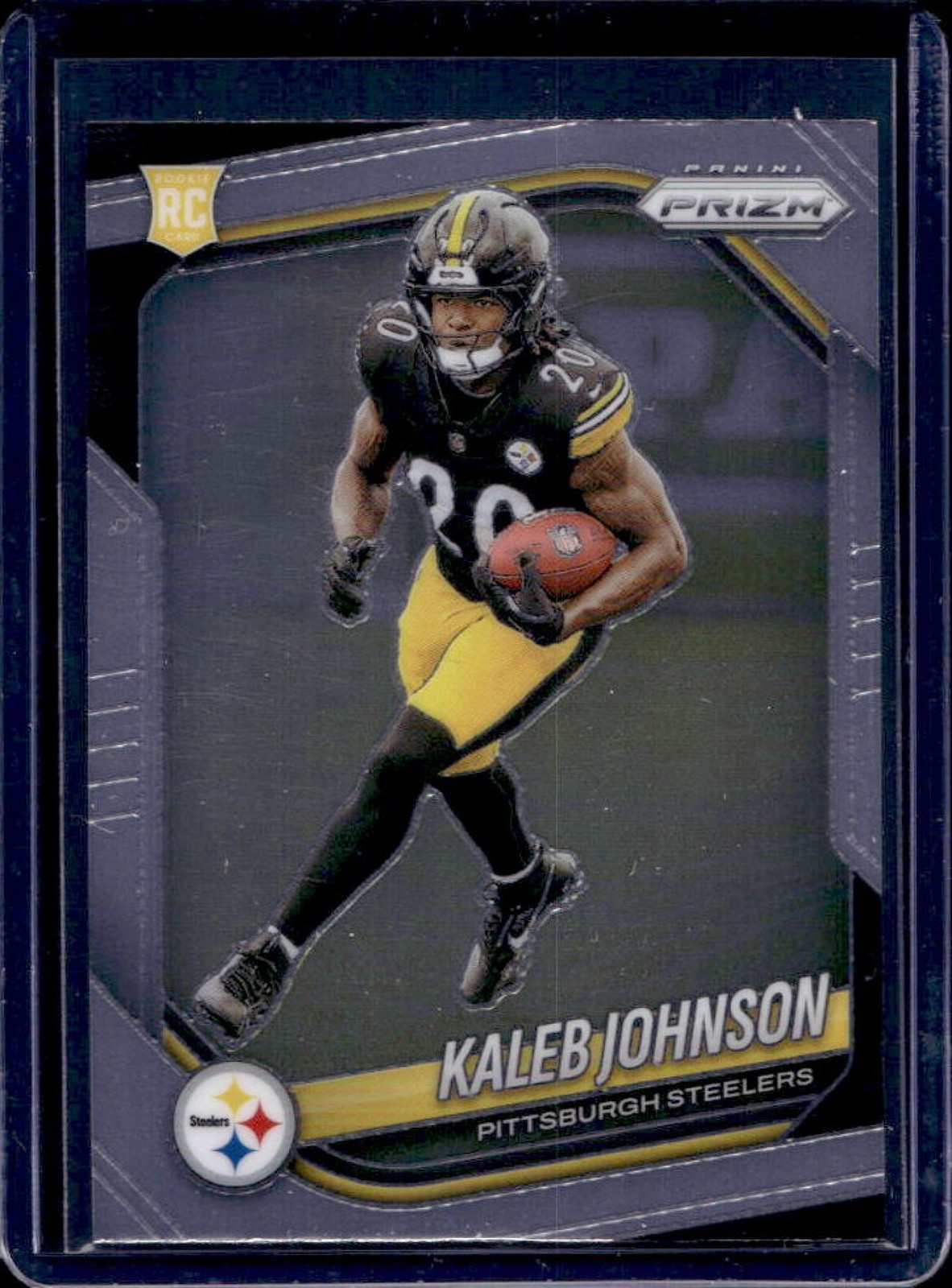 2025 Prizm Kaleb Johnson RC Rookie #375 Steelers