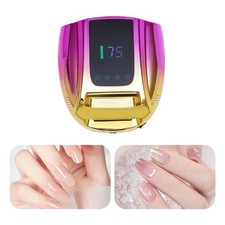96W Cordless Wireless Rechargeable LED/UV Nail Lamp Gel Polish Nail Dryer Light