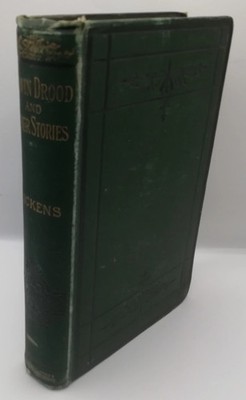 Charles Dickens THE MYSTERY OF EDWIN DROOD And Other Stories Chapman 1880 Good