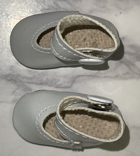 Zapatos de muñeca 1-3/4" blanco correa a presión Gar2-64 - Imagen 13 de 15