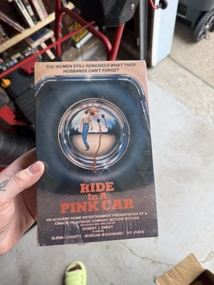Ride In A Pink Car Beta Not VHS Rare Sealed Big Box Horror Betamax Academy 