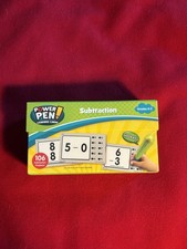 Teacher Created Resources Power Pen Subtraction Cards TCR6458 New Sealed K-2