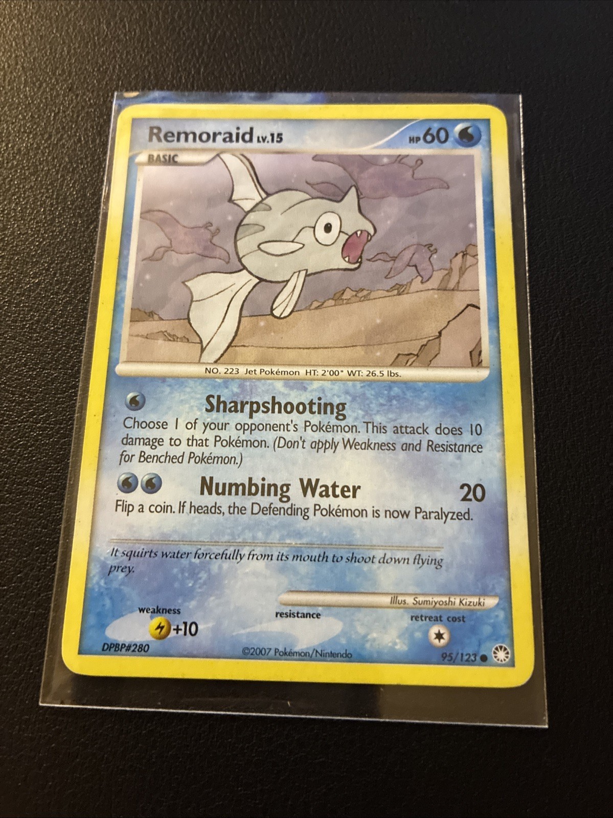 Pokemon TCG Card 2007 Mysterious Treasures - Remoraid 95/123