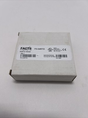 NEW- Facts Engineering F0-04RTD Temperature Input Module Automation Direct  