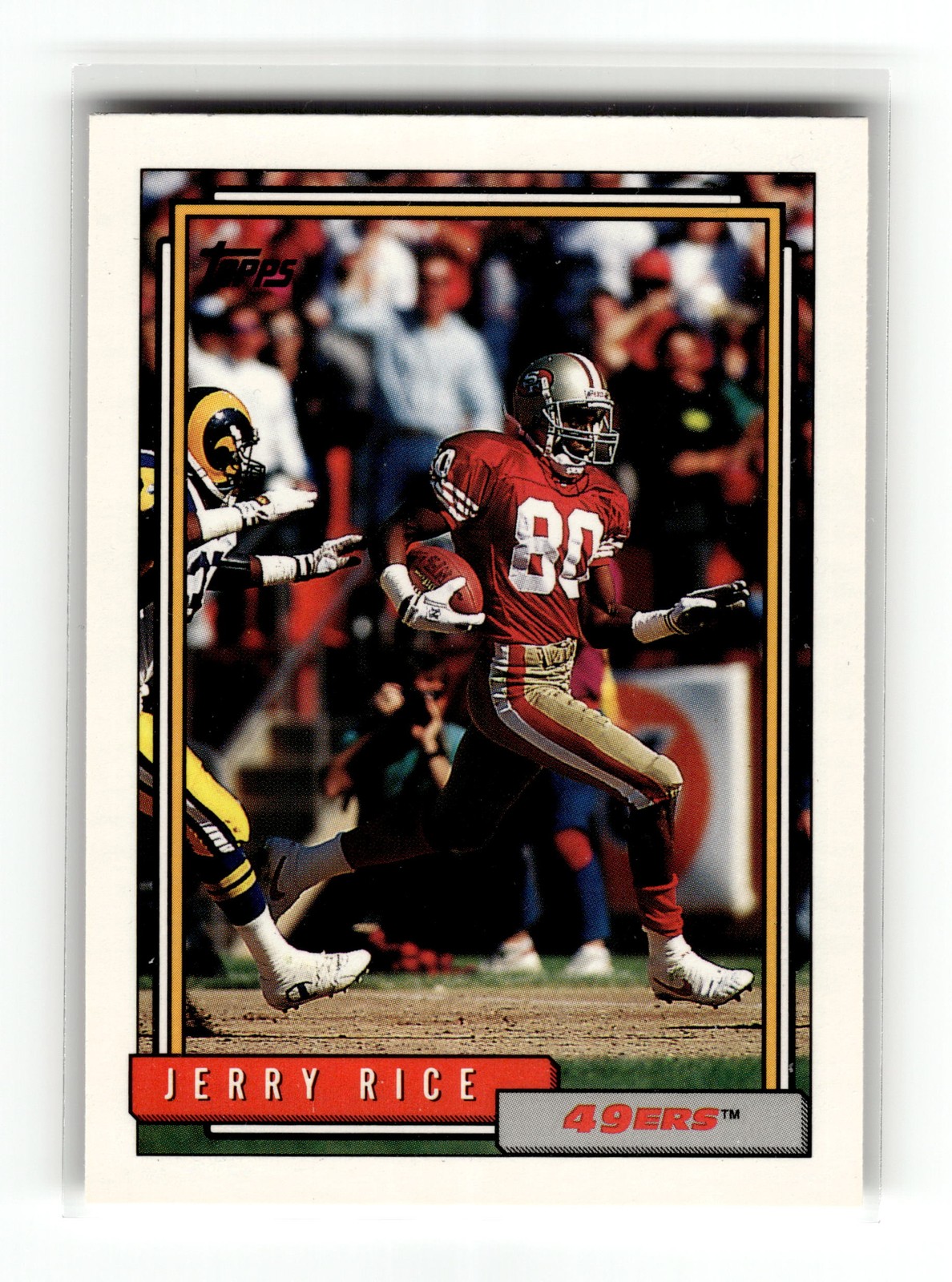 Jerry Rice 1992 Topps #665 San Francisco 49ers HOF