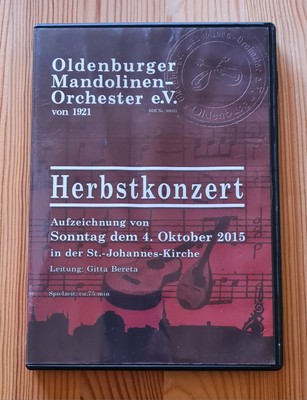Oldenburger Mandolinen Orchester e.V. von 1921 [DVD] Herbstkonzert 2015