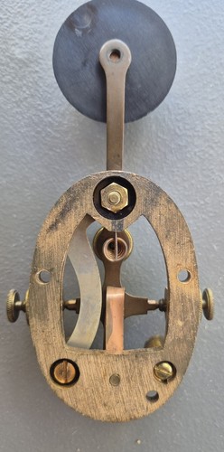 Triumph Type American Morse Key Patented By J. H. Bunnell New York 1888 - Zdjęcie 5 z 6